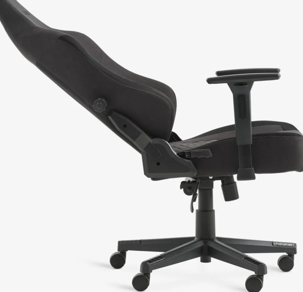 ABILDAASilla gaming ABILDAA tela gris antracita