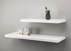 ABILDEstante flotante ABILD 80x24 blanco