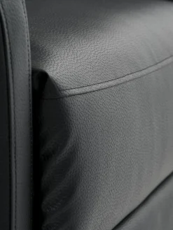 ABILDSKOVSillón reclinable ABILDSKOV eléctrico polipiel negro