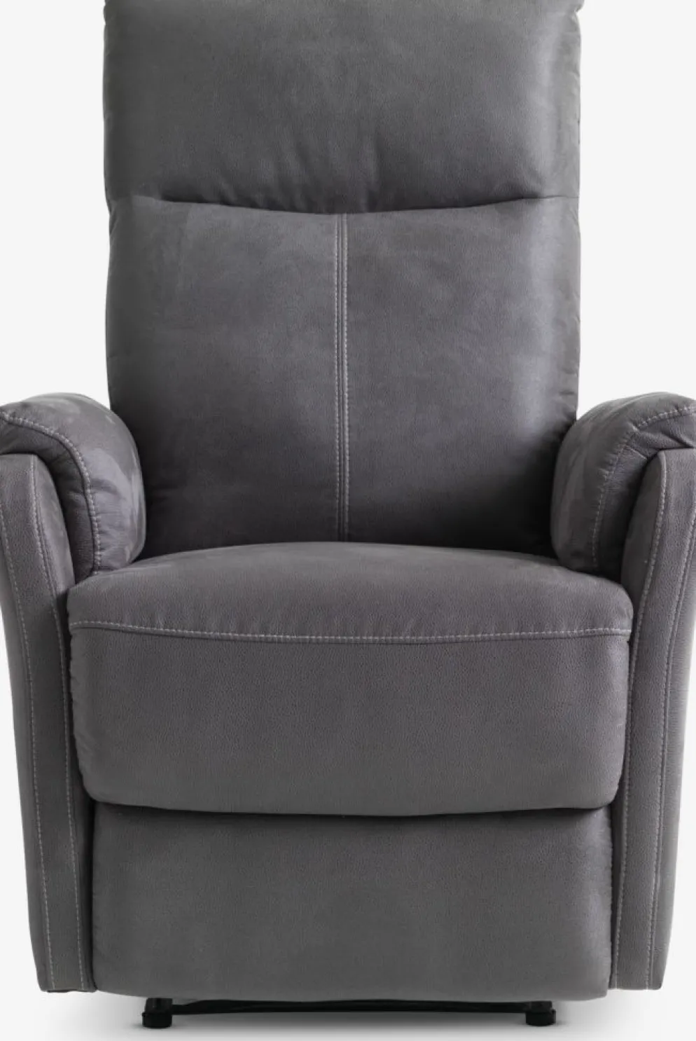 ABILDSKOVSillón reclinable ABILDSKOV eléctrico polipiel gris