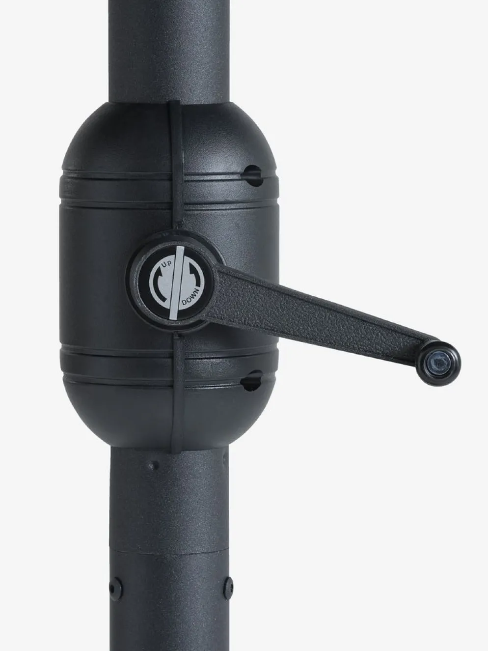 AGGERSombrilla inclinable AGGER Ø300 azul oscuro