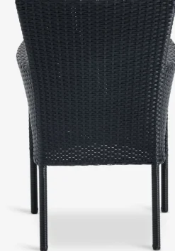 AIDTSilla apilable AIDT negro