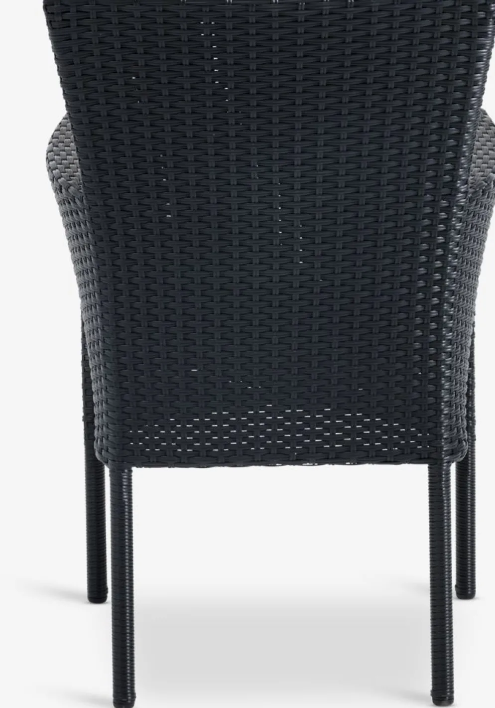 AIDTSilla apilable AIDT negro