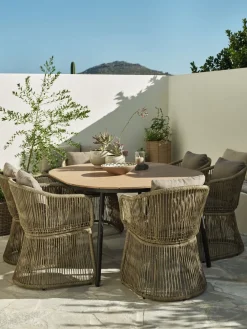 AKTIVEN + STORDALENMesa AKTIVEN L118/168 + 4 sillas STORDALEN natural