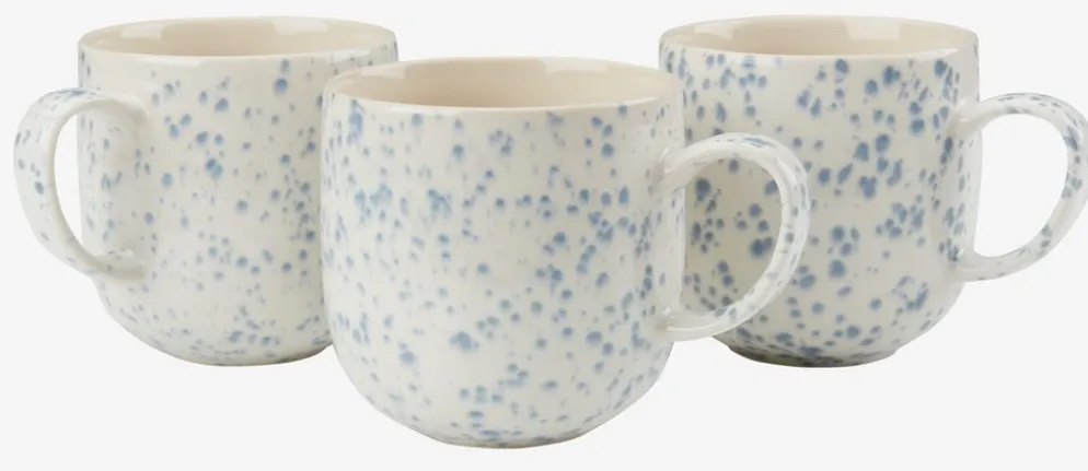 ALFTaza ALF Ø9xA9cm 40cl azul/blanco