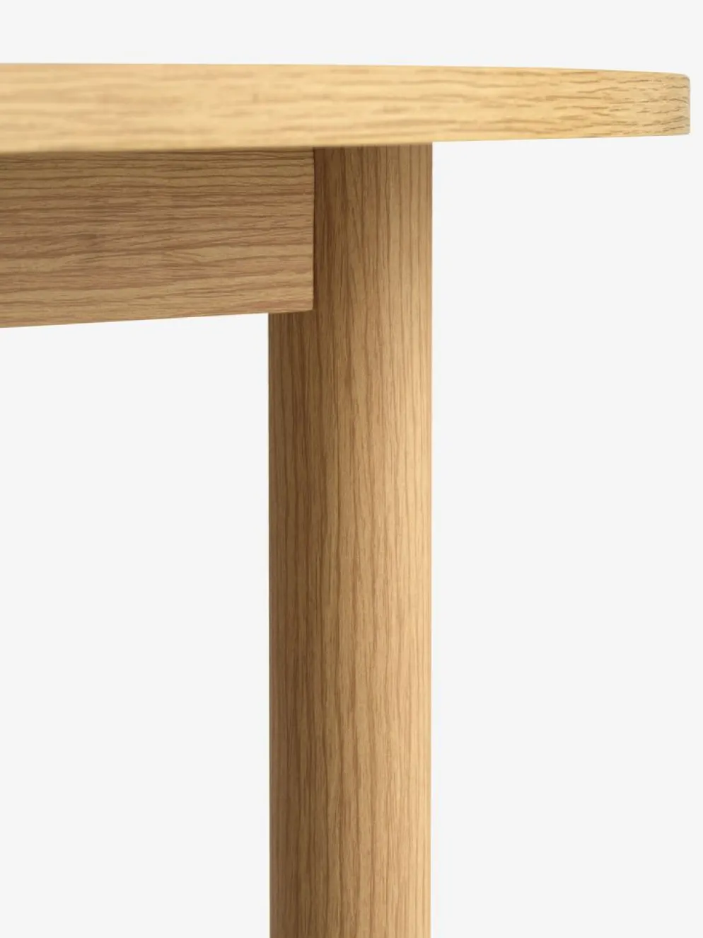 ALSTEDMesa de comedor ALSTED Ø120 color roble natural