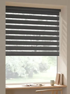 ALSTENEstor doble con cajón ALSTEN 120x250cm gris