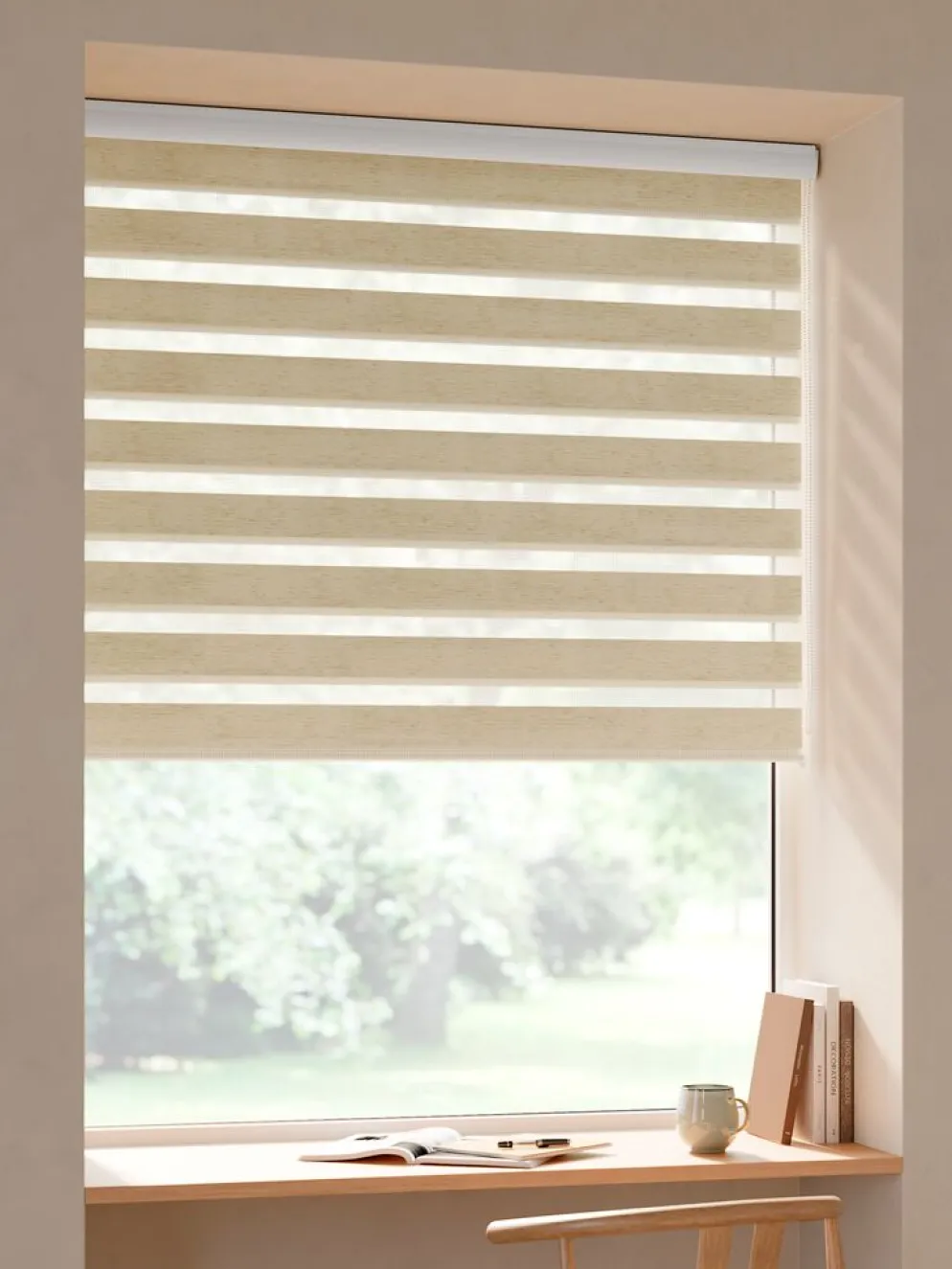 ALSTENEstor doble con cajón ALSTEN 80x250cm natural