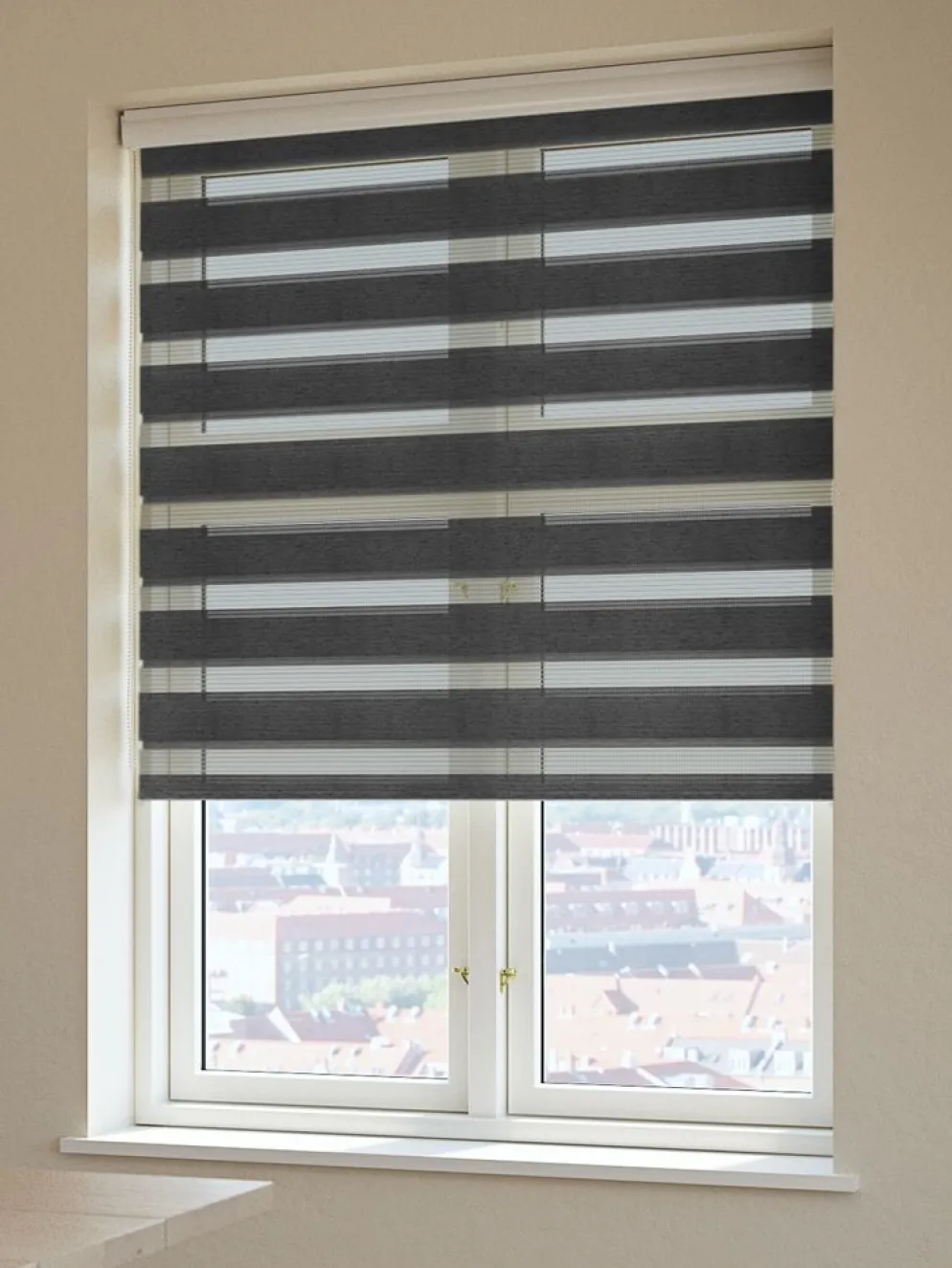 ALSTENEstor doble con cajón ALSTEN 60x250cm gris
