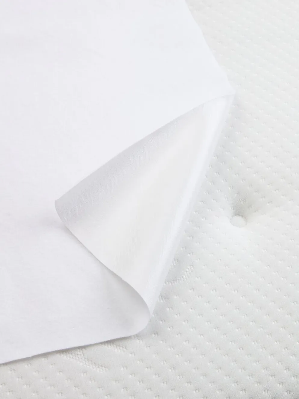 ALVABASICSábana encimera impermeable ALVA 90x170 blanco