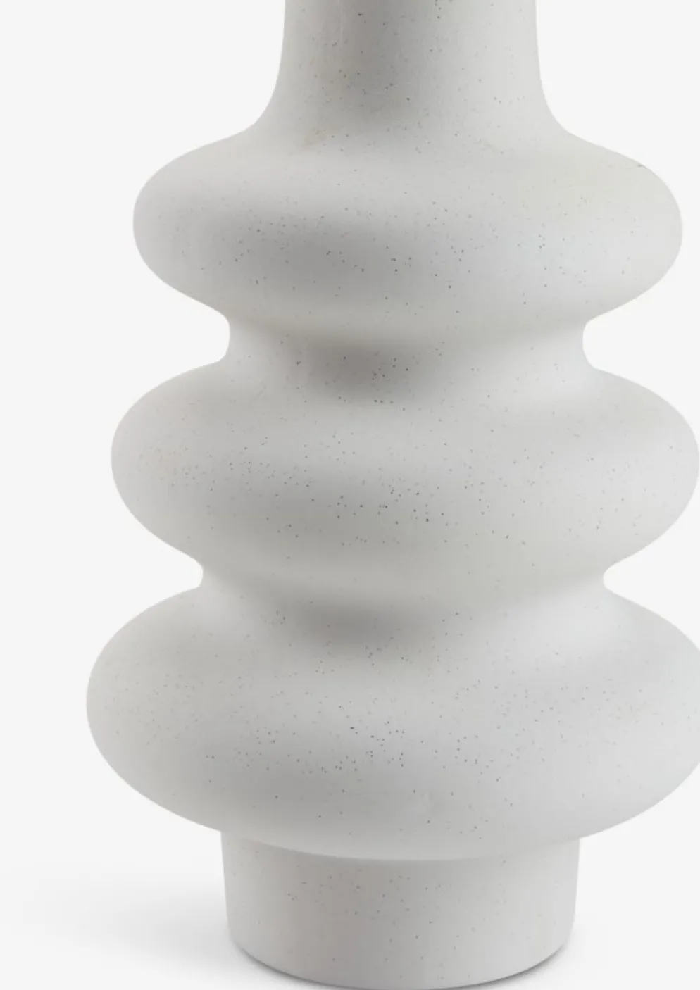 ALVISJarrón ALVIS Ø20xA30cm blanco