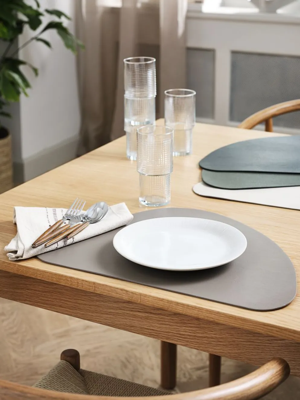 ARTISKOKKMantel individual ARTISKOKK 33x44 beis/gris