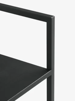 ASTRUPMueble TV ASTRUP 1 estante negro