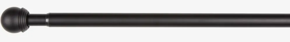 BALLBarra de cortina BALL 120-210cm negro