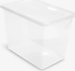 BASIC BOXCaja BASIC BOX 80L con tapa transparente