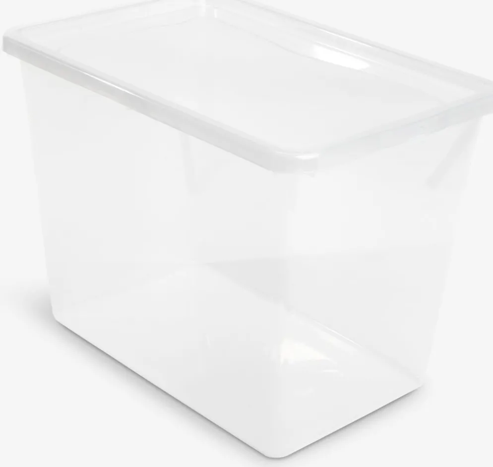 BASIC BOXCaja BASIC BOX 80L con tapa transparente