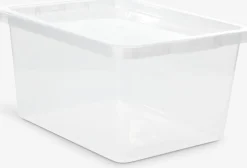 BASIC BOXCaja BASIC BOX 20L con tapa transparente