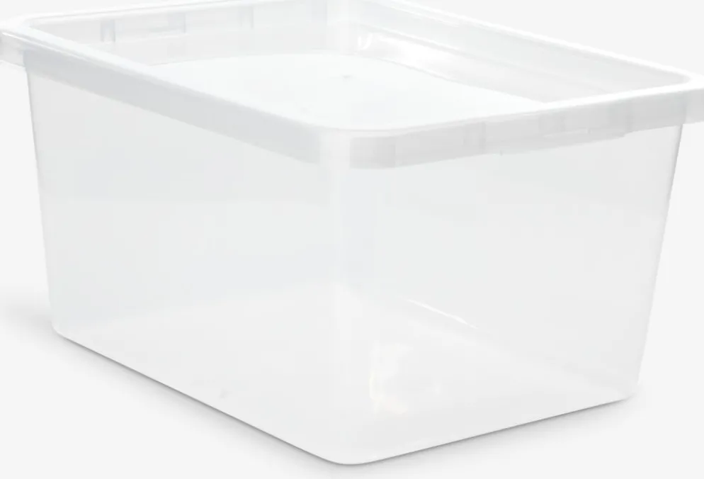 BASIC BOXCaja BASIC BOX 20L con tapa transparente