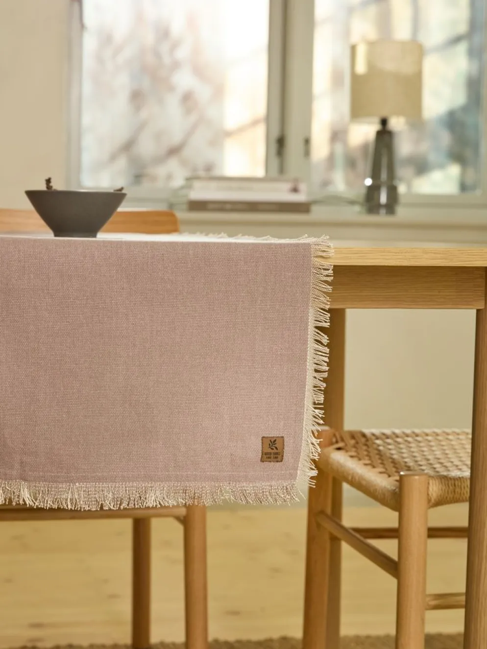 BEKKEBLOMCamino de mesa BEKKEBLOM 40x150 rosa