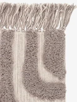 BERGASTERAlfombra BERGASTER 65x200 gris cálido/beis