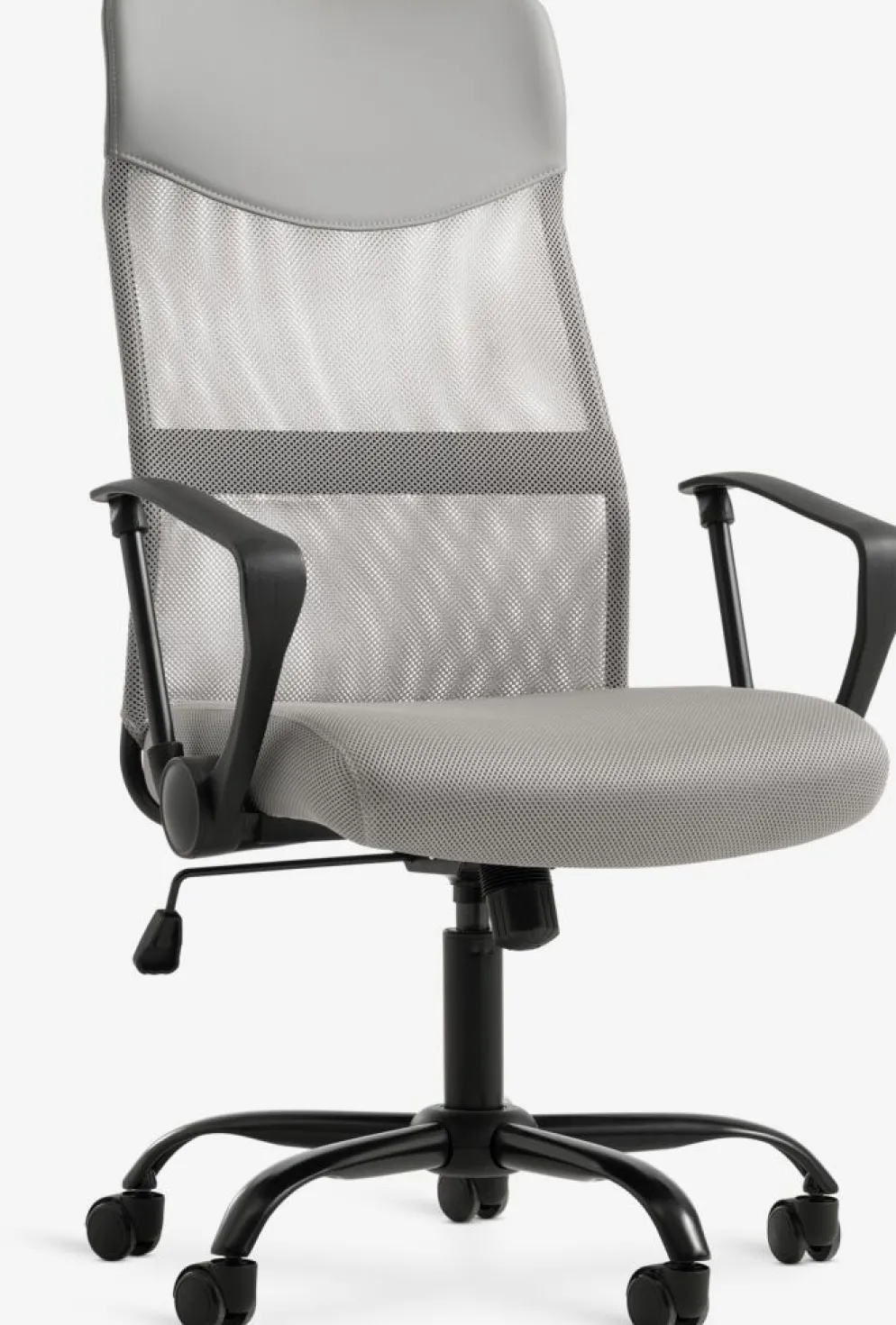 BILLUMSilla de oficina BILLUM malla gris/negro