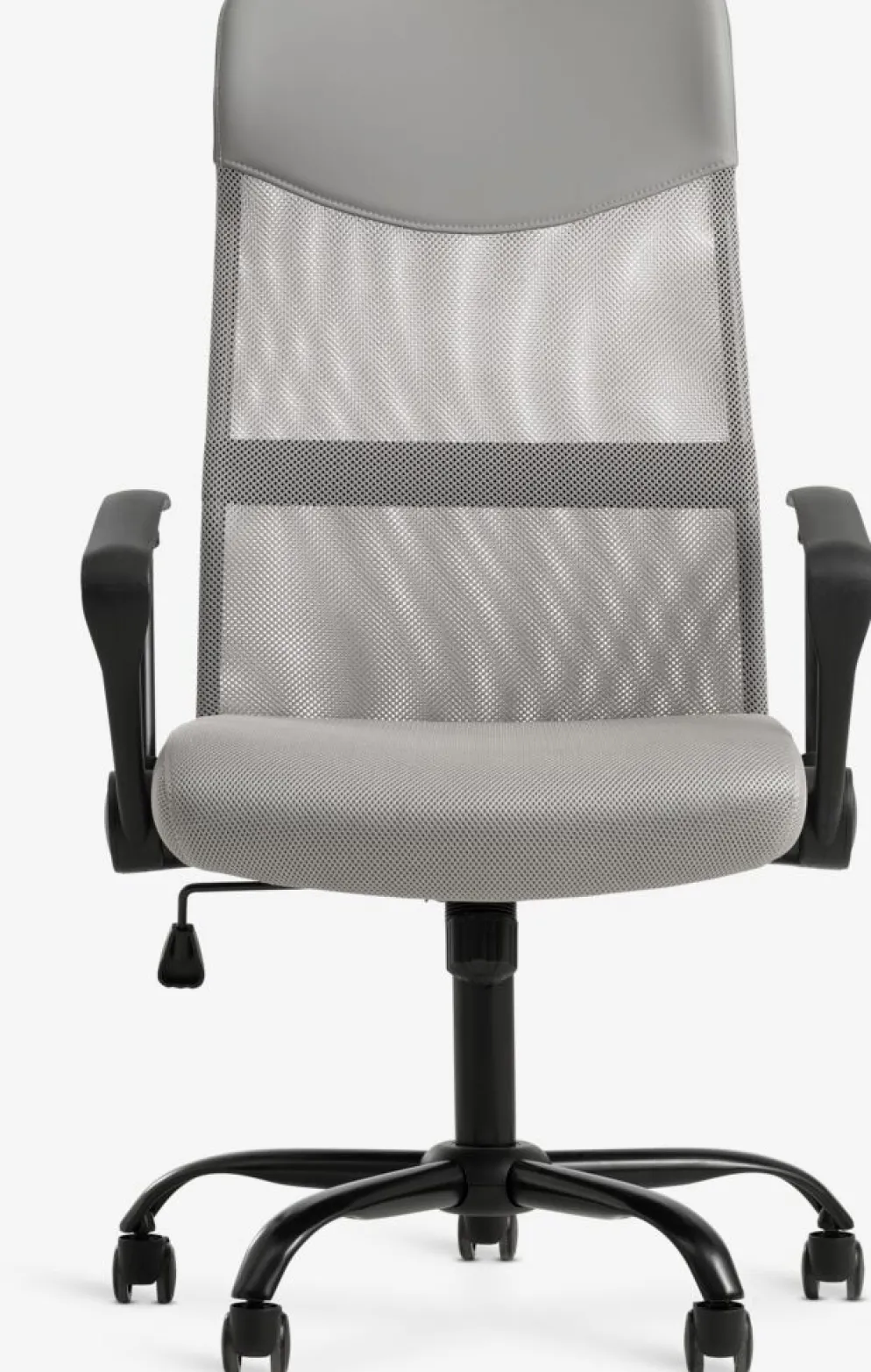 BILLUMSilla de oficina BILLUM malla gris/negro