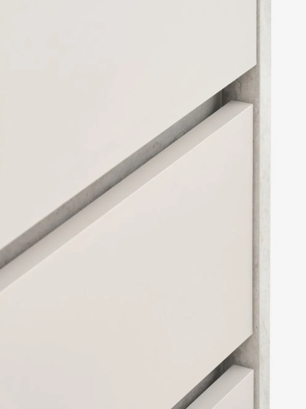 BILLUNDArmario BILLUND 80x193 2 puertas 2 cajones travertino/beis
