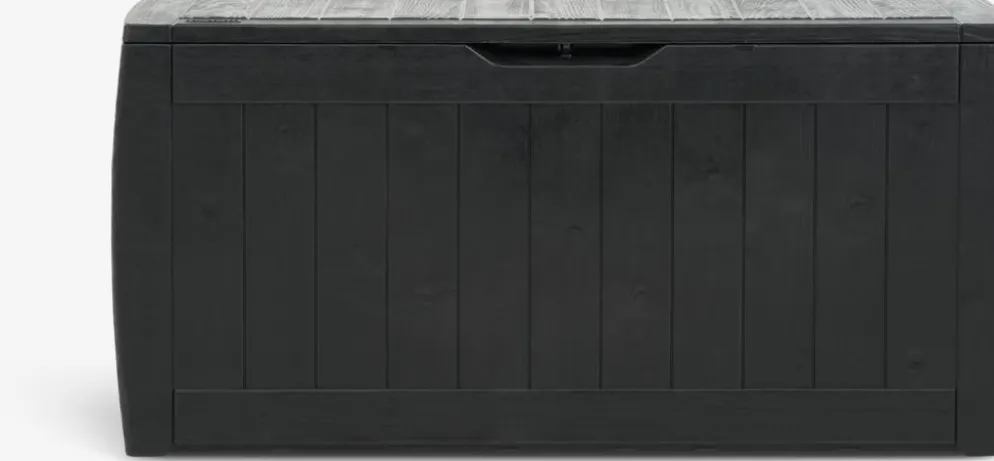 BISNAPBaúl para guardar cojines BISNAP A117xA58xP45 negro