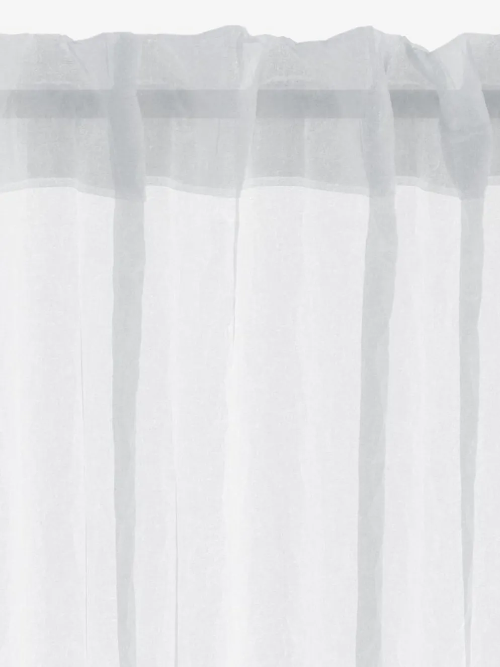 BOLMENCortina BOLMEN 1x140x300 ondulada blanco crudo