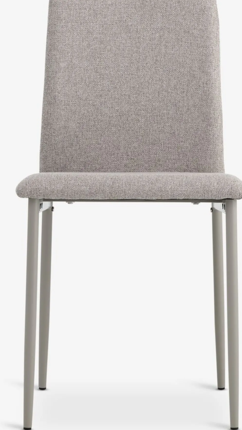 BRANDESilla de comedor BRANDE tela beis