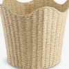 BREKKECesta BREKKE Ø41xA35cm blanco roto