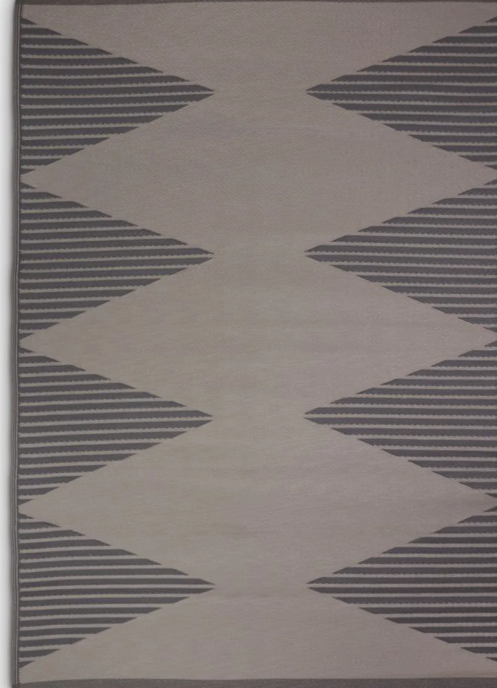 BROKKURTAlfombra BROKKURT 160x230 arena oscuro/gris