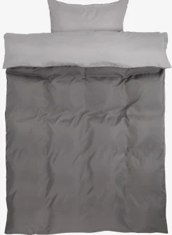 CATERINABASICJuego funda nórdica microfibra CATERINA 155x220 gris
