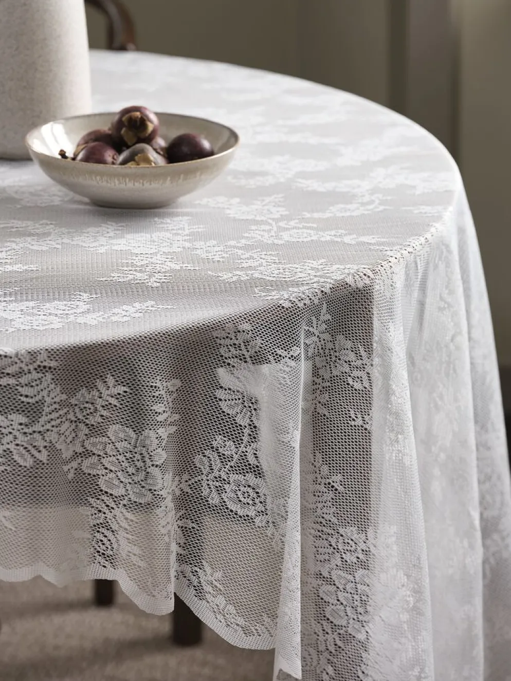 CIKORIAMantel CIKORIA 140x240 blanco
