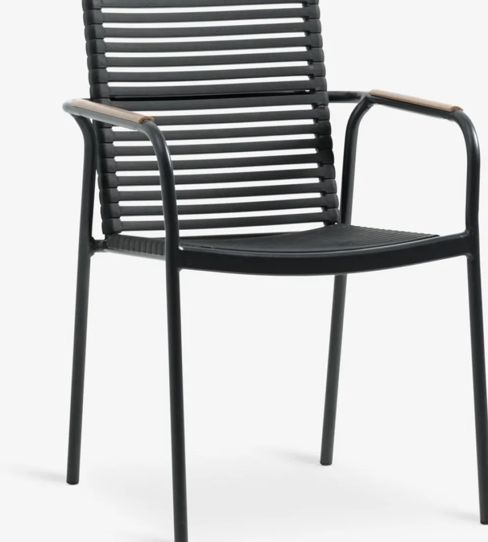 DAGSVAD + NABEMesa FAUSING L190 + 4 sillas NABE negro