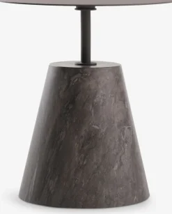 DALRIPAMesa auxiliar DALRIPA Ø45xA50 arena oscuro