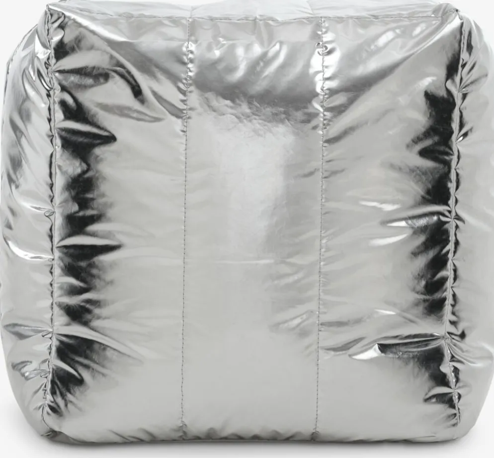 DAVINDEPuf DAVINDE 40x45 plateado