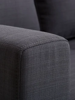 EGENSESofá EGENSE 2 plazas tela gris oscuro