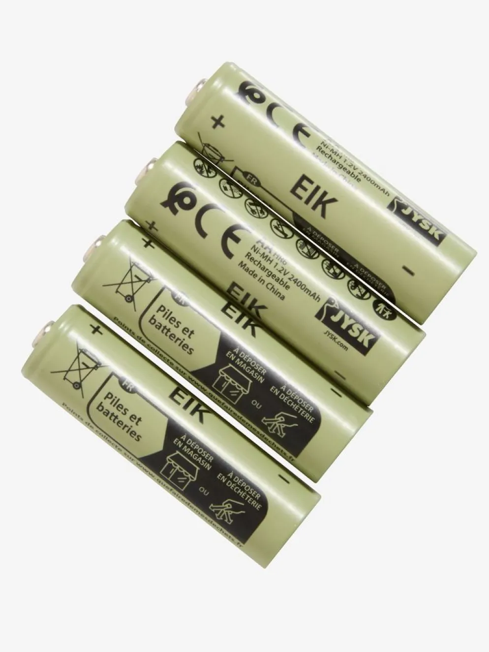 EIKPilas recargables EIK AA 4 unidades