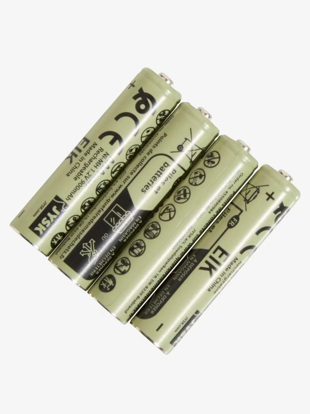 EIKPilas recargables EIK AAA 4 unidades