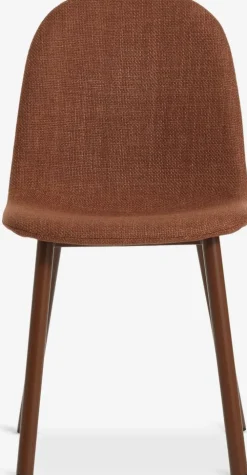 EJSTRUPSilla de comedor EJSTRUP tela terracota