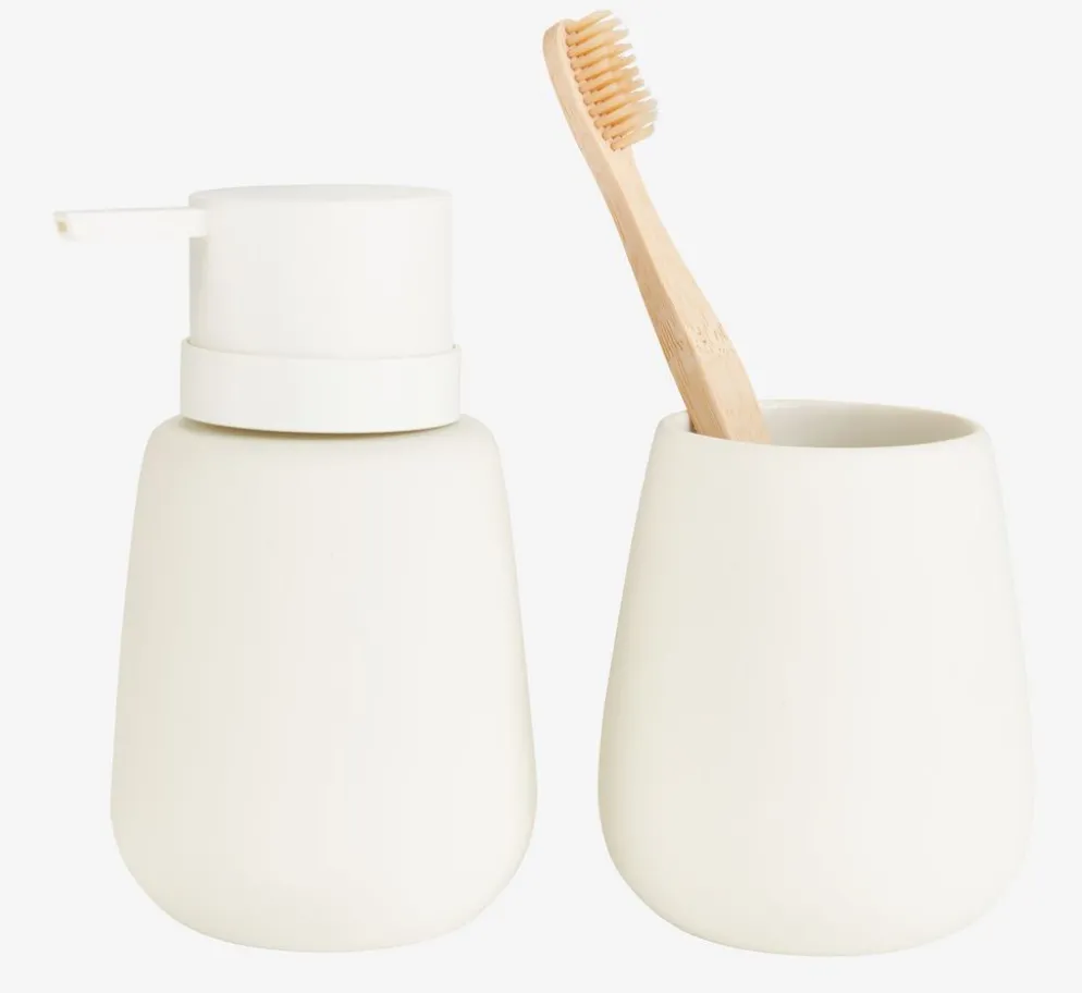 EKBYPortacepillos de dientes EKBY blanco