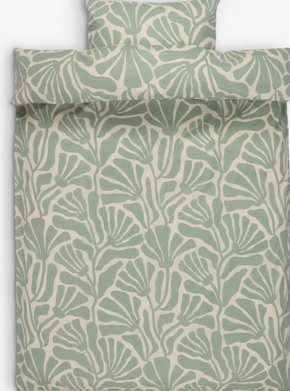 ELINEPLUSJuego funda nórdica ELINE 155x220 verde