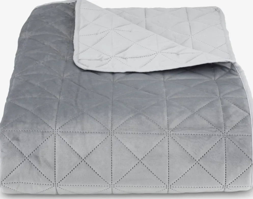 ENGBLOMMEColcha ENGBLOMME 220x240 gris