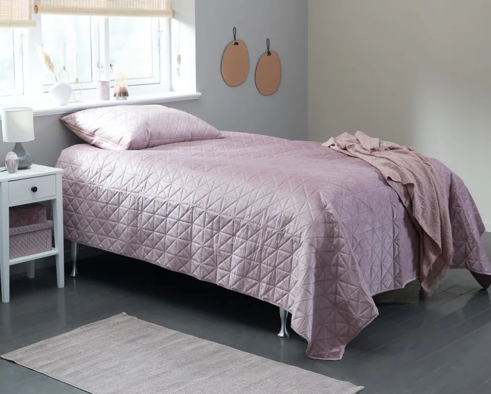 ENGBLOMMEColcha ENGBLOMME 220x240 rosa