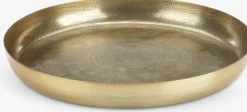 ERLINGBandeja decorativa ERLING Ø34xA4cm latón
