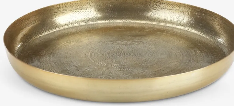 ERLINGBandeja decorativa ERLING Ø34xA4cm latón