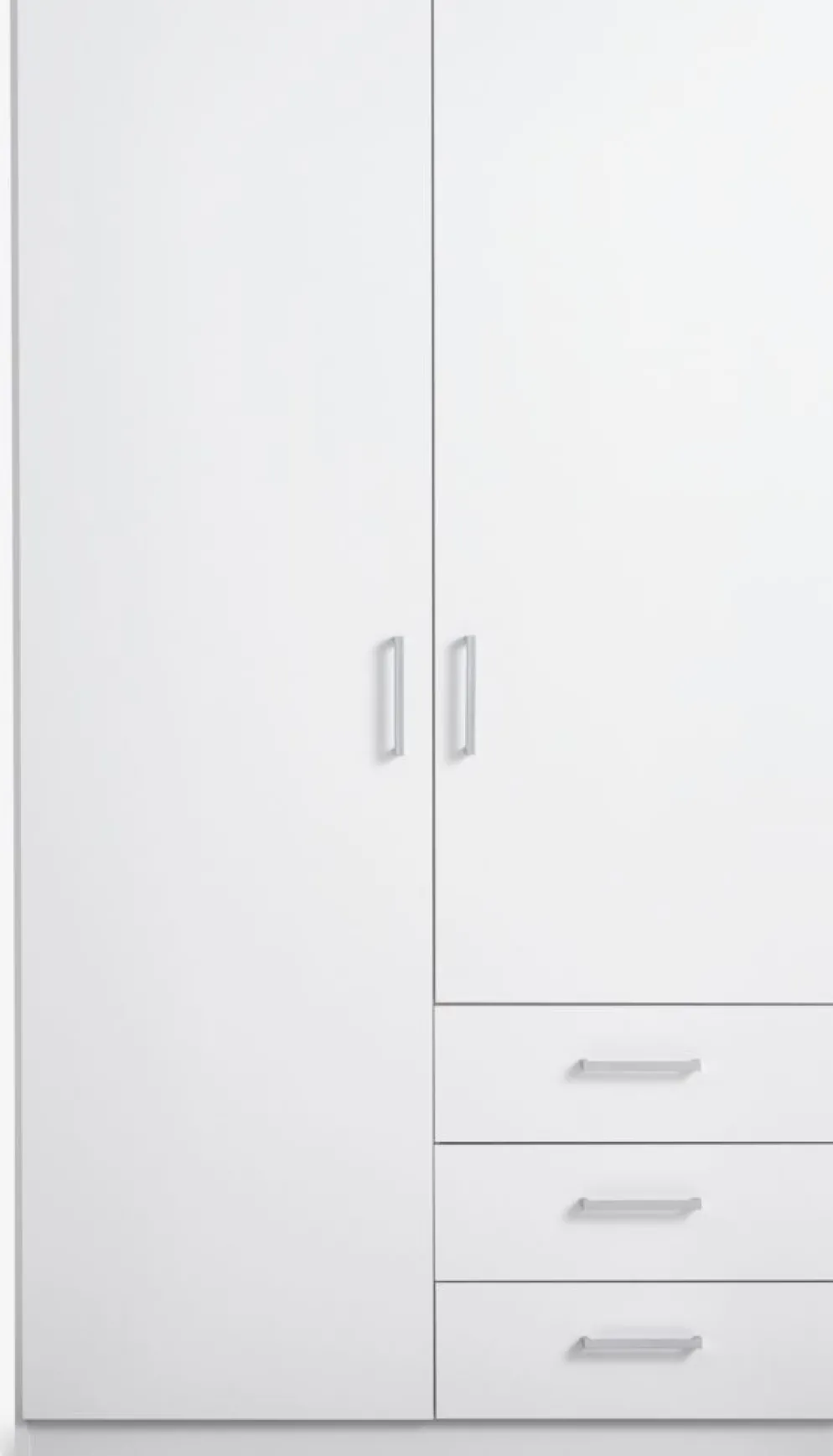 FANDRUPArmario FANDRUP 97x176 2 puertas 3 cajones blanco