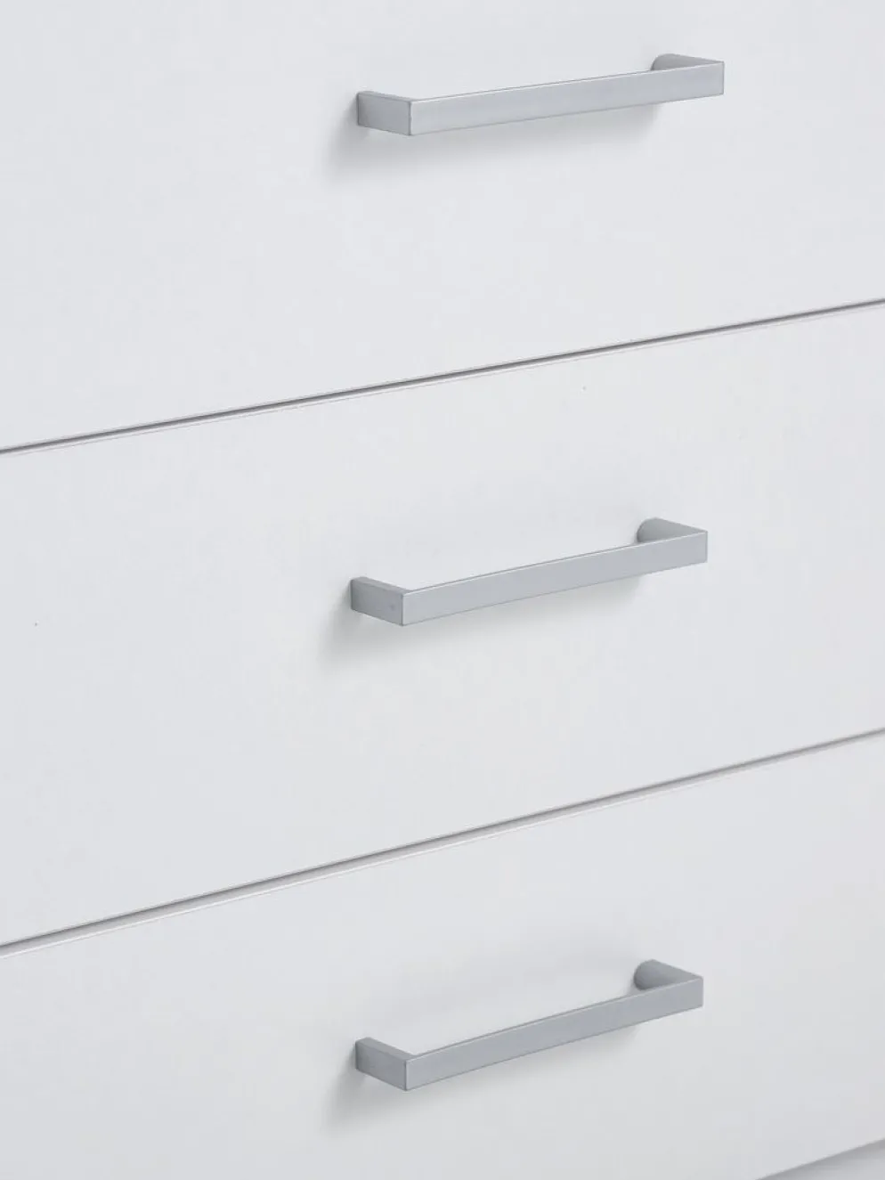 FANDRUPArmario FANDRUP 145x176 3 puertas 3 cajones blanco