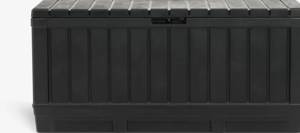 FEJENSENGBaúl para guardar cojines FEJENSENG A128xA59xP54 negro